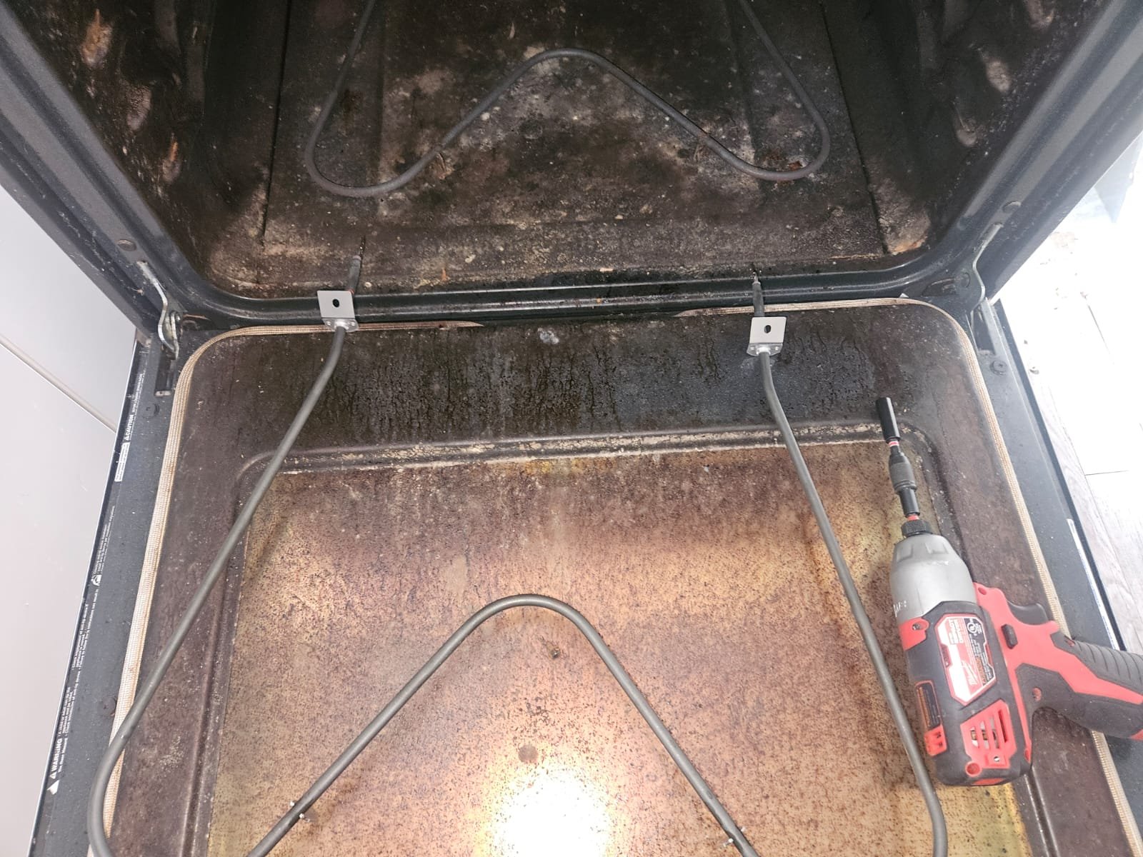 Stove Bake Element Replacement