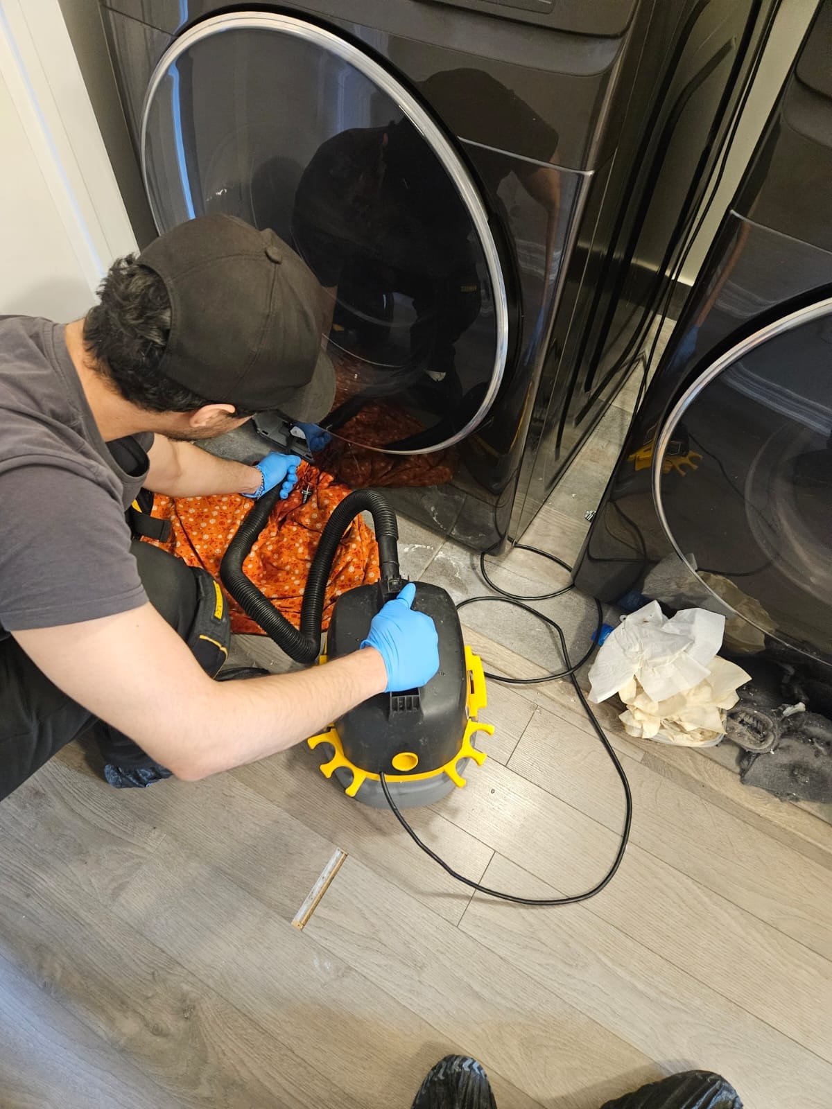 Technician at work