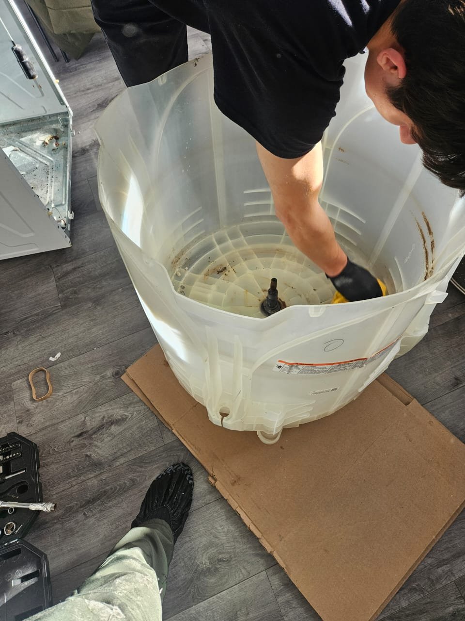 Washer transmission repair